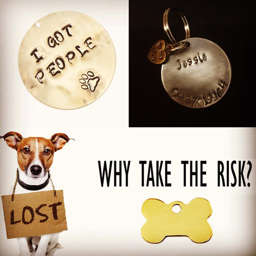 custom made pet id tags